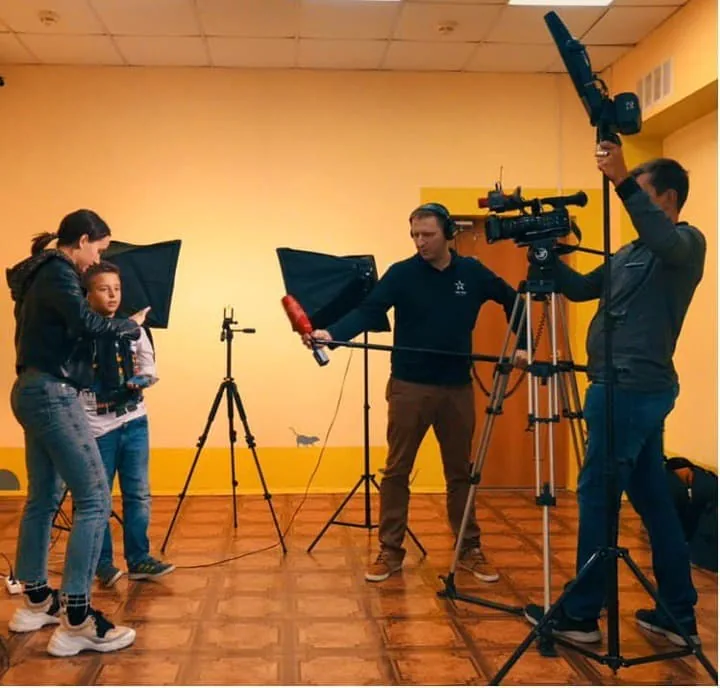 Профессиональная съёмка учеников YouSchool