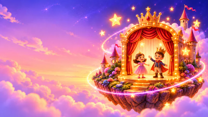 Театральная сцена для малышей 4–7 лет